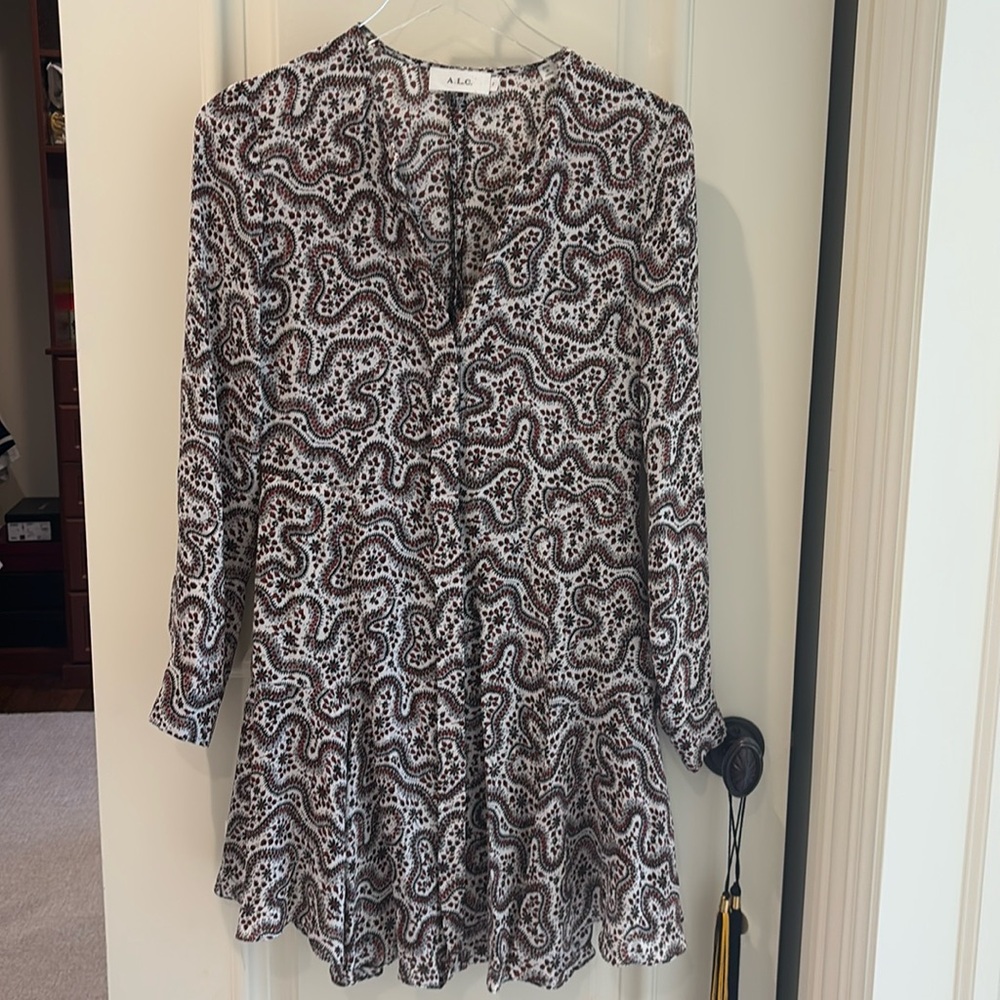 ALC Paisley Flowy Dress